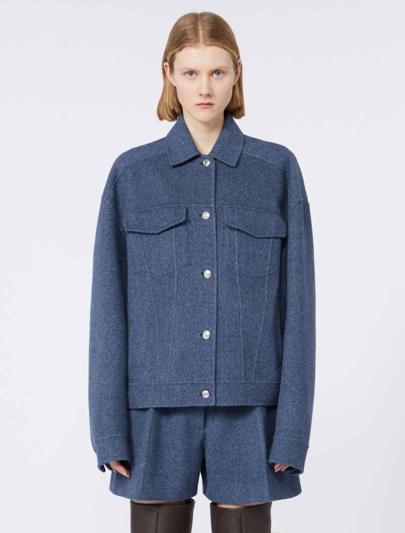 Wool jacket - RUNWAY - NAVY - Sportmax - 2