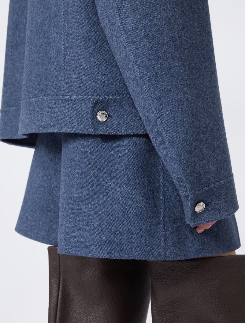 Wool jacket - RUNWAY - NAVY - Sportmax - 5