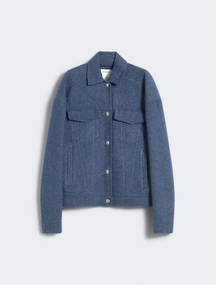 Wool jacket - RUNWAY - NAVY - Sportmax