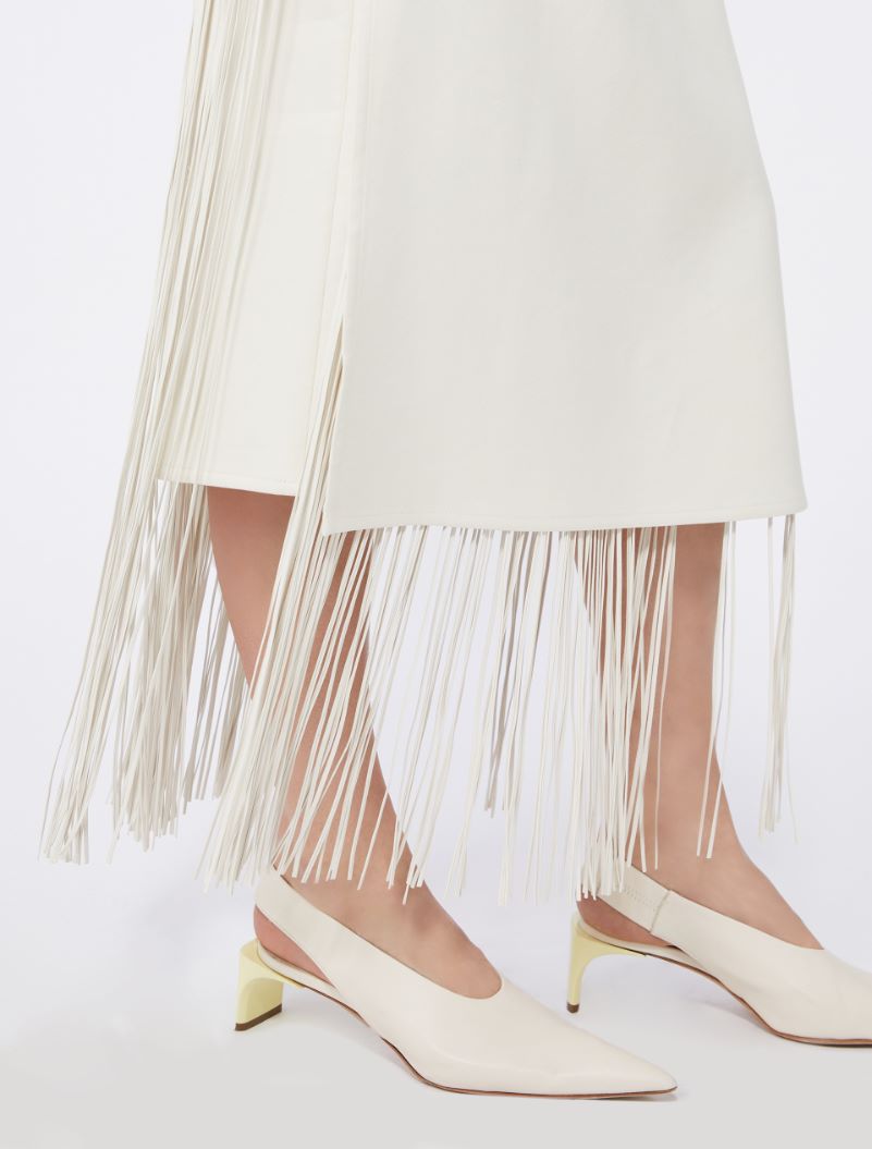 Fringed skirt - PINK - Sportmax - 4