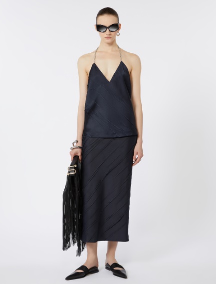 Pencil skirt - Midnightblue - Sportmax