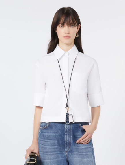 Camicia boxy - BIANCO OTTICO - Sportmax