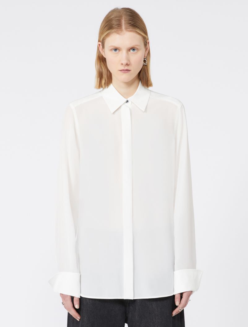 Silk shirt - WHITE - Sportmax - 2