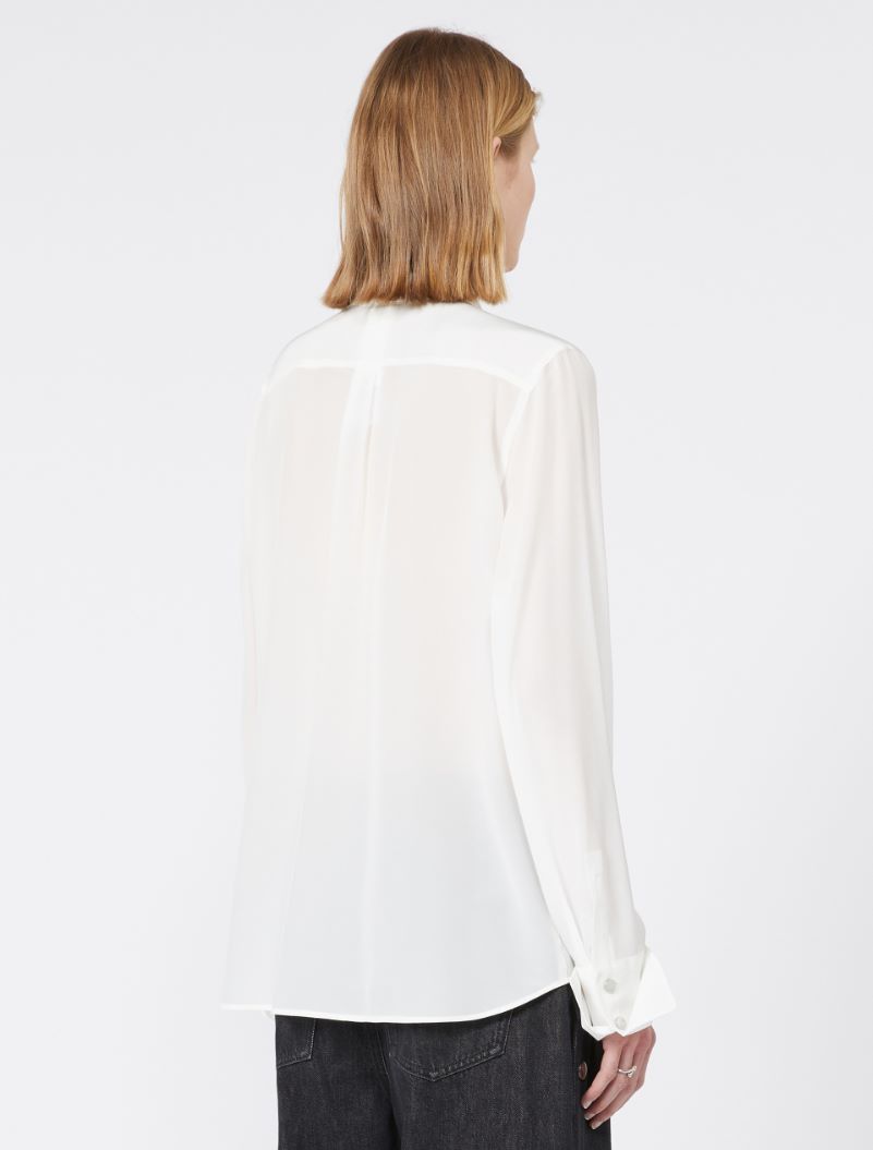 Silk shirt - WHITE - Sportmax - 3