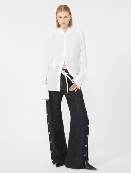 Silk shirt - WHITE - Sportmax