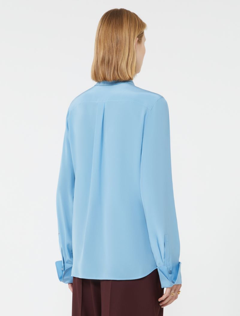 Silk shirt - LIGHT BLUE - Sportmax - 3