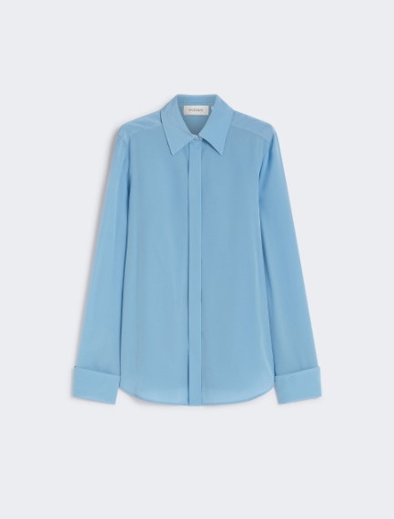 Silk shirt - LIGHT BLUE - Sportmax
