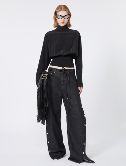 Silk blouse - BLACK - Sportmax