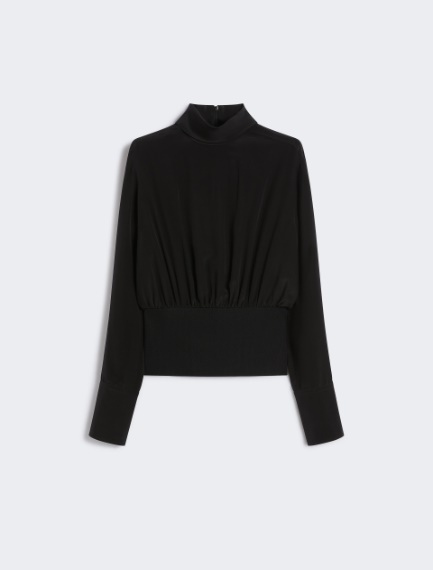 Silk blouse - BLACK - Sportmax