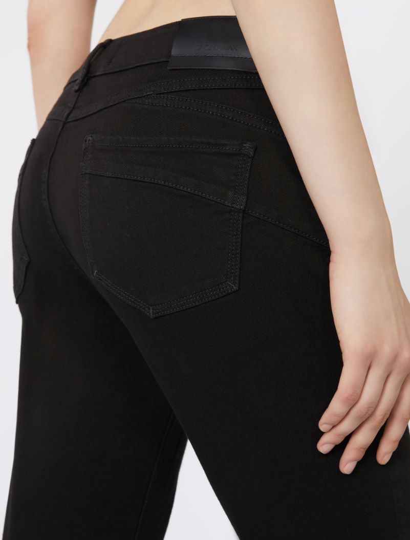 Perfect-fit mini flare jeans - BLACK - Sportmax - 5
