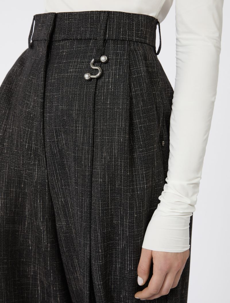 Oversized trousers - BLACK - Sportmax - 4