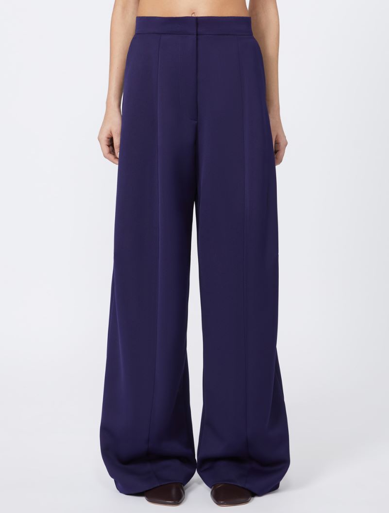 Oversize low-rise trousers - DARK VIOLET - Sportmax - 2