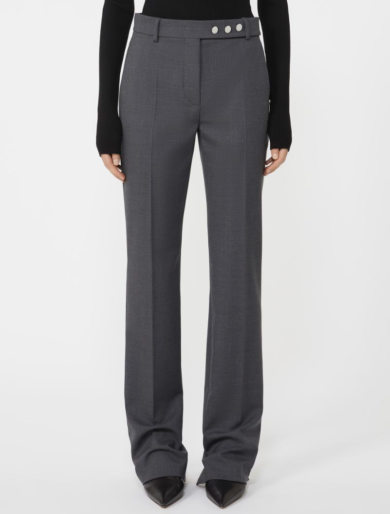 Cigarette trousers - DARK GREY - Sportmax - 2