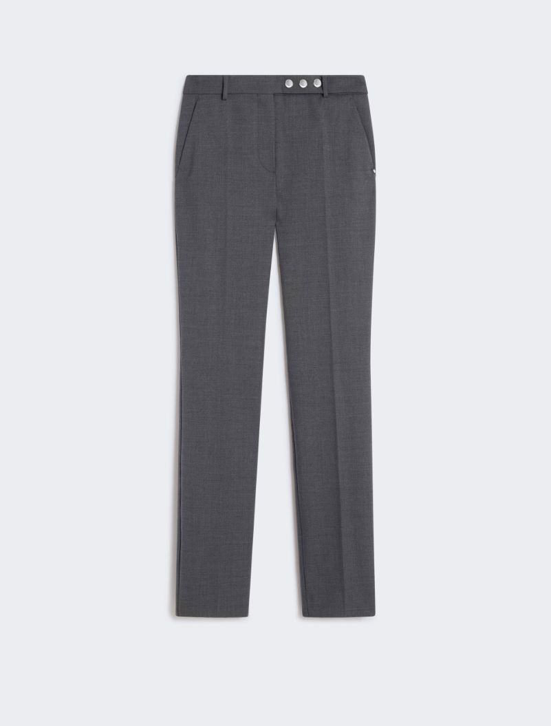 Cigarette trousers - DARK GREY - Sportmax - 6
