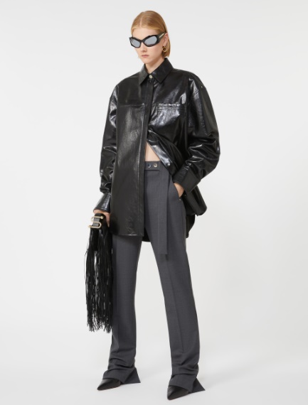 Cigarette trousers - DARK GREY - Sportmax