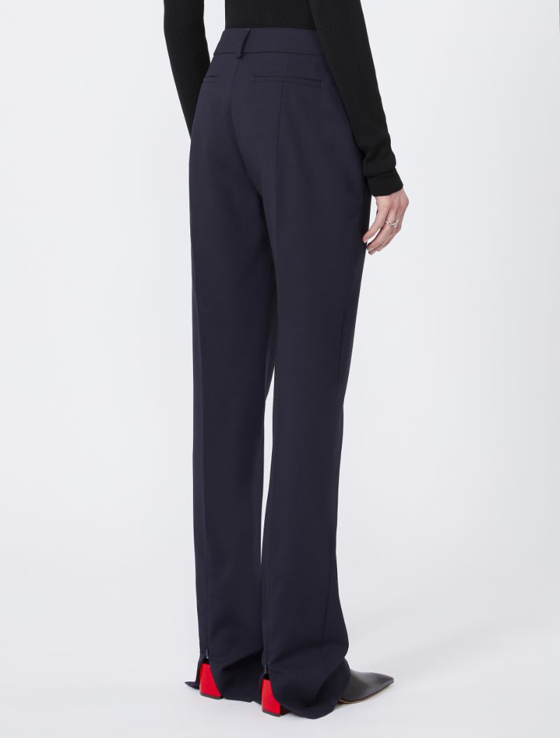 Cigarette trousers - MIDNIGHTBLUE - Sportmax - 3