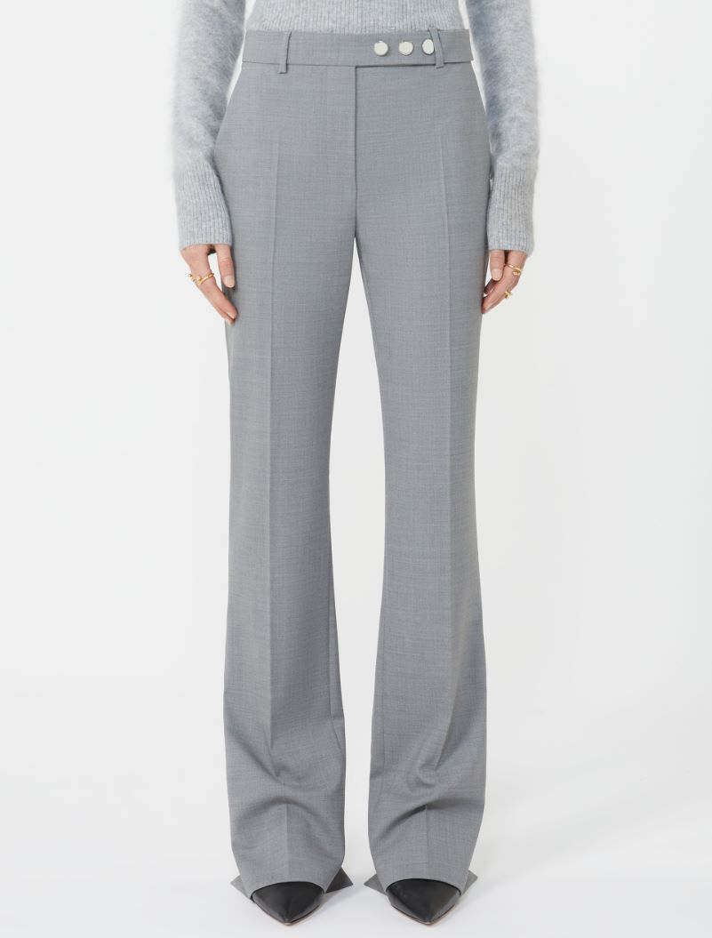 Cigarette trousers - MEDIUM GREY - Sportmax - 2