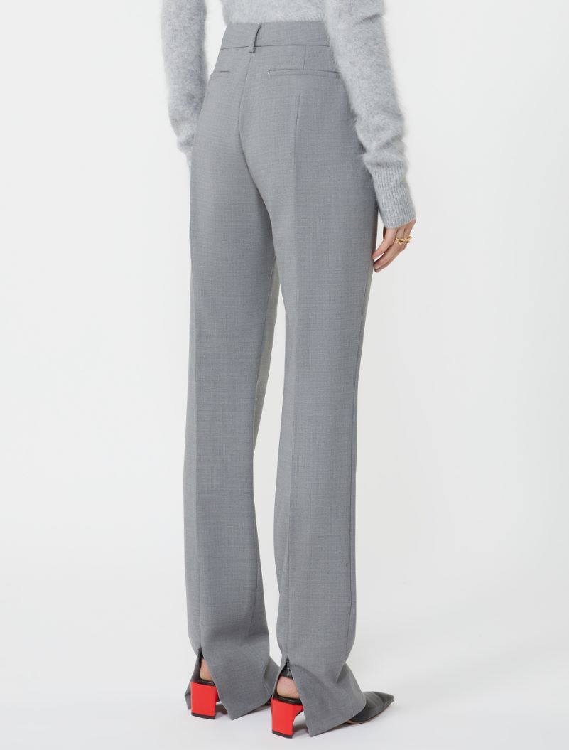Cigarette trousers - MEDIUM GREY - Sportmax - 3