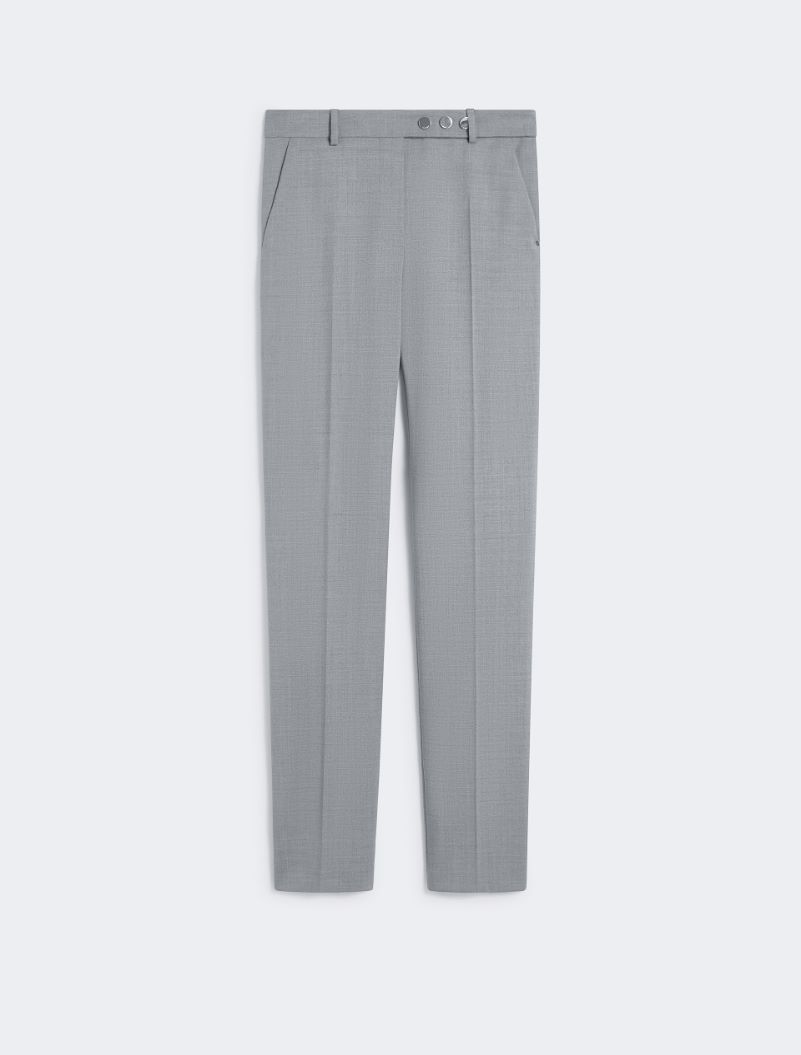 Cigarette trousers - MEDIUM GREY - Sportmax - 7