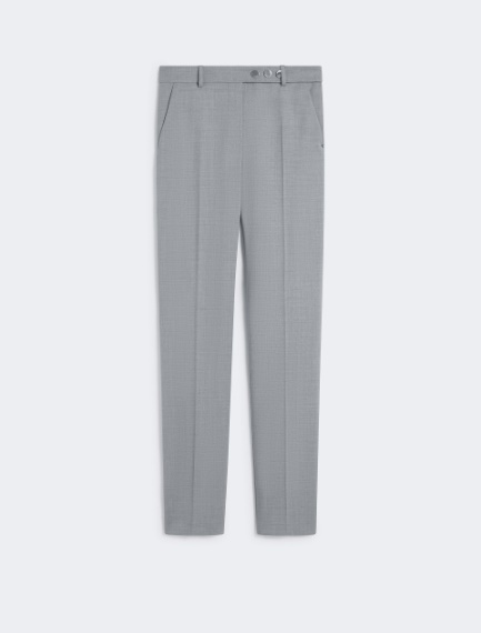 Cigarette trousers - MEDIUM GREY - Sportmax