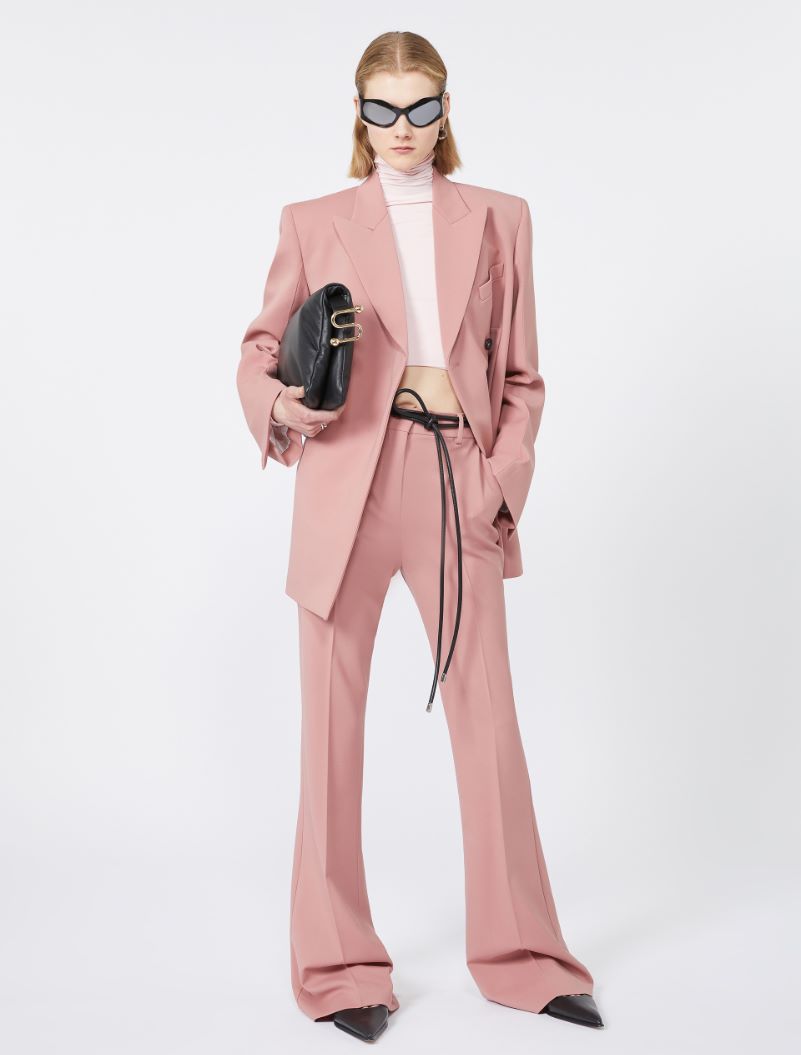 Pantalone aderente flare - ROSA ANTICO - Sportmax