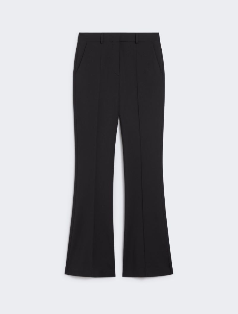 Slim flared trousers - BLACK - Sportmax - 7