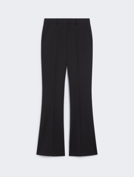 Slim flared trousers - BLACK - Sportmax