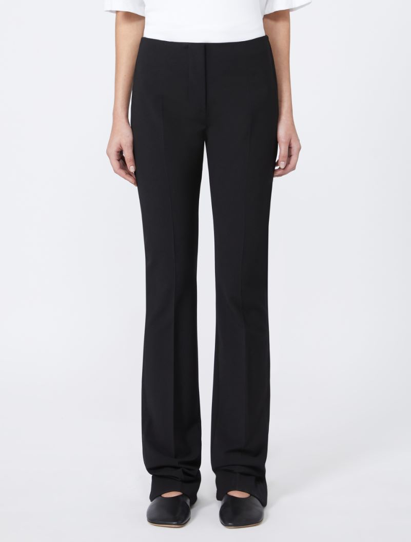 Low-rise stretch trousers - BLACK - Sportmax - 2