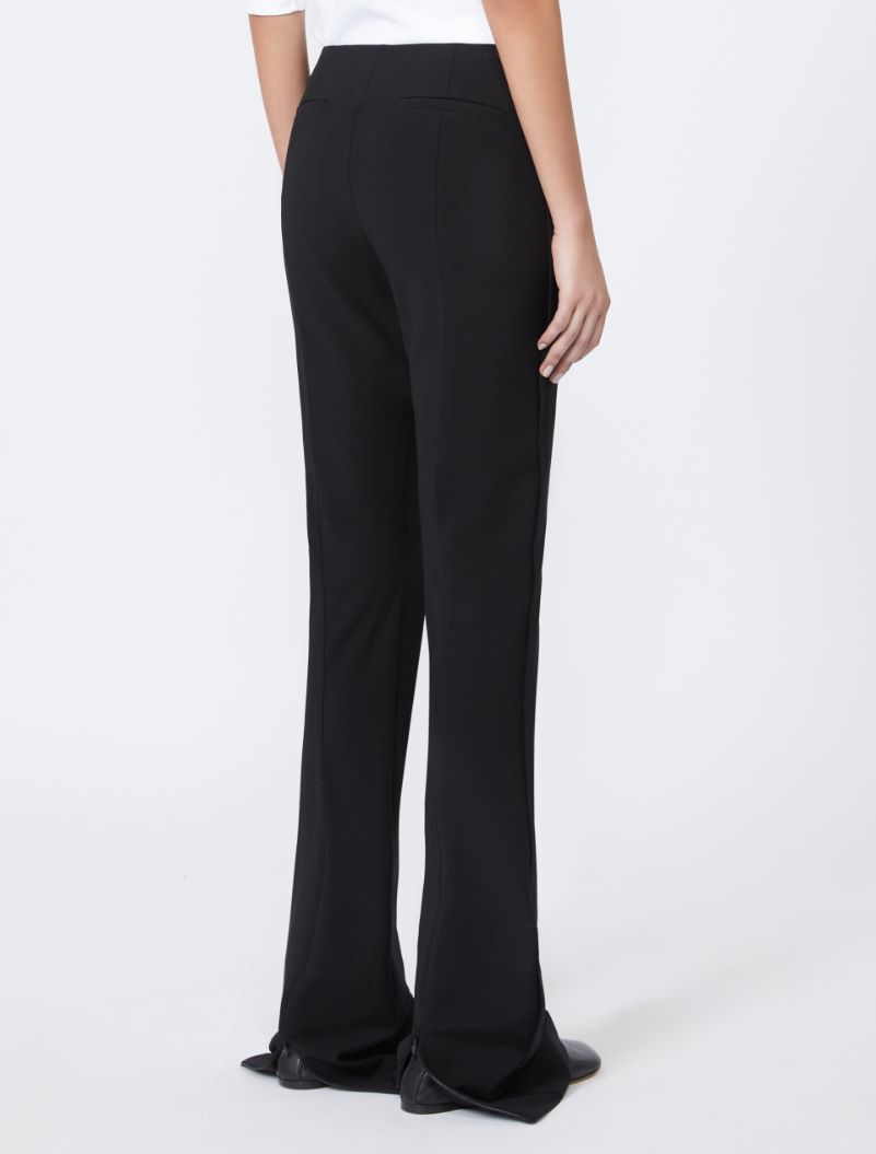 Low-rise stretch trousers - BLACK - Sportmax - 3