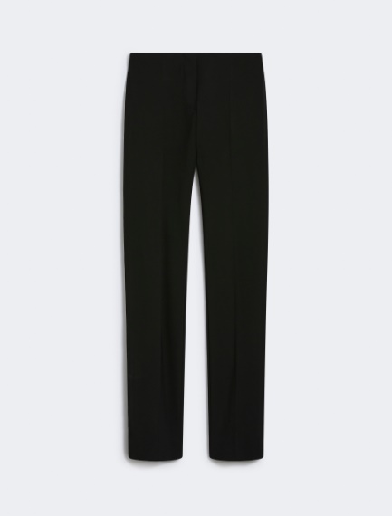 Low-rise stretch trousers - BLACK - Sportmax