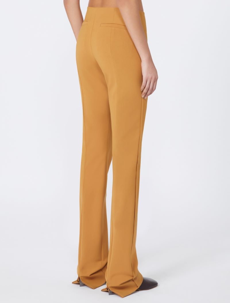Low-rise stretch trousers - OCHRE - Sportmax - 3