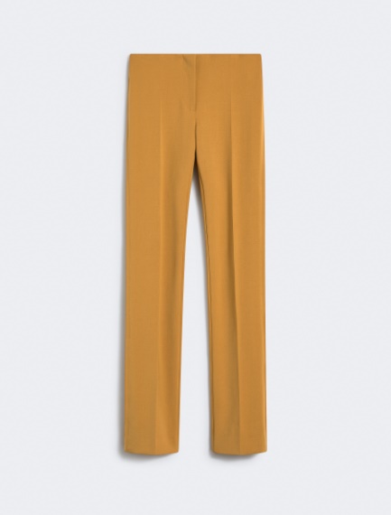 Low-rise stretch trousers - OCHRE - Sportmax
