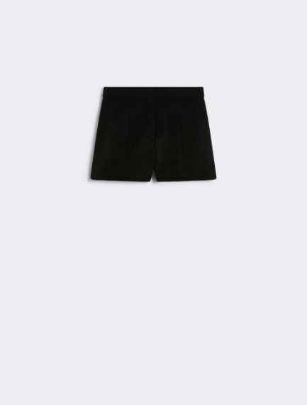 Double cloth shorts - BLACK - Sportmax