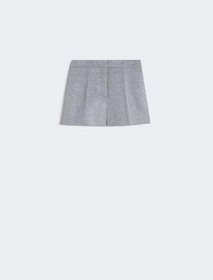 Double cloth shorts - MEDIUM GREY - Sportmax