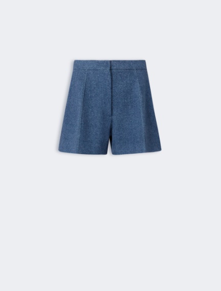 Wool Bermudas - RUNWAY - NAVY - Sportmax - 5
