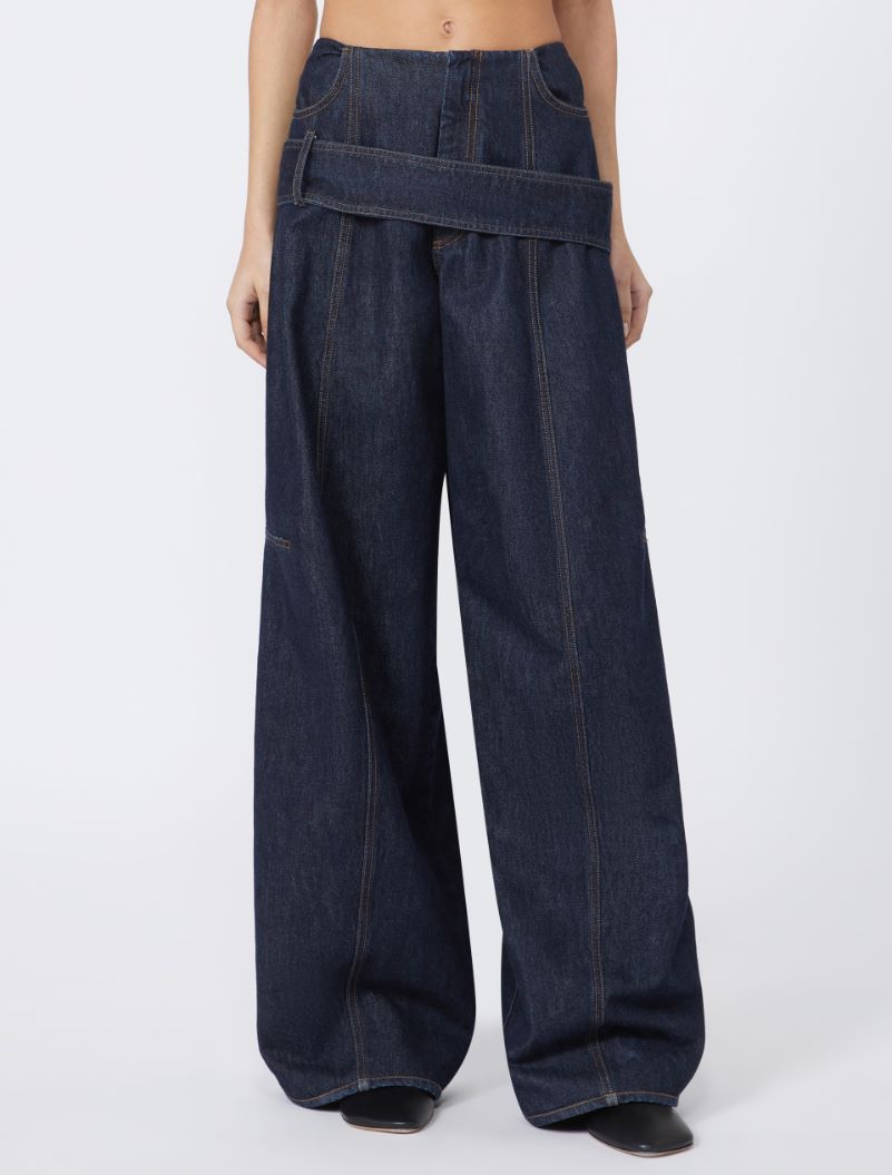 Wide-fit jeans - RUNWAY - NAVY - Sportmax - 2