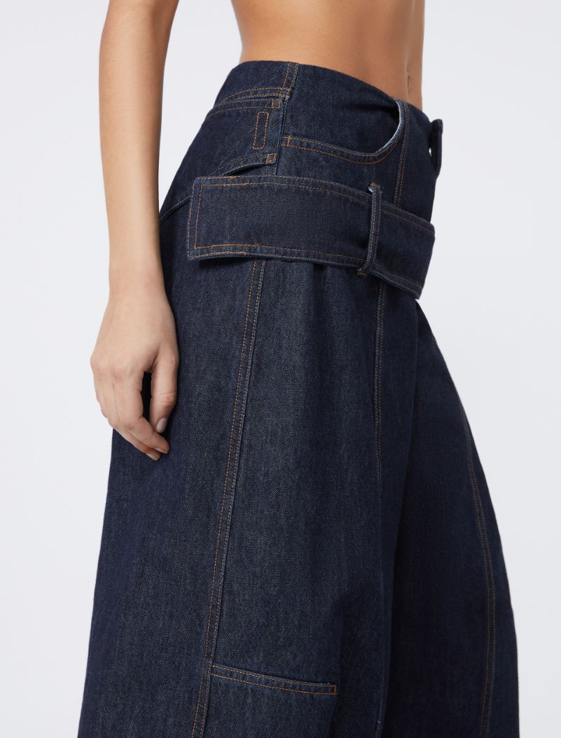 Wide-fit jeans - RUNWAY - NAVY - Sportmax - 4
