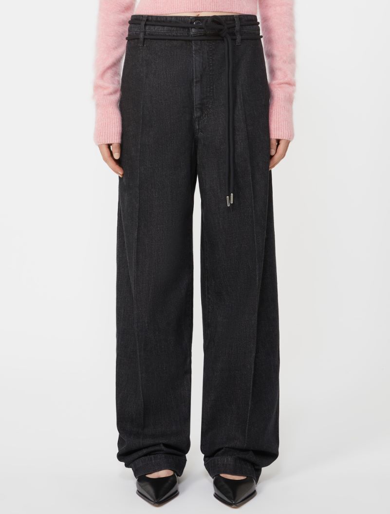 Jeans con cintura - NERO - Sportmax - 2