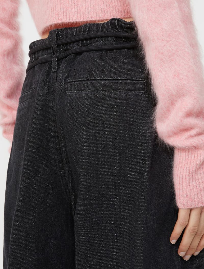 Jeans con cintura - NERO - Sportmax - 5