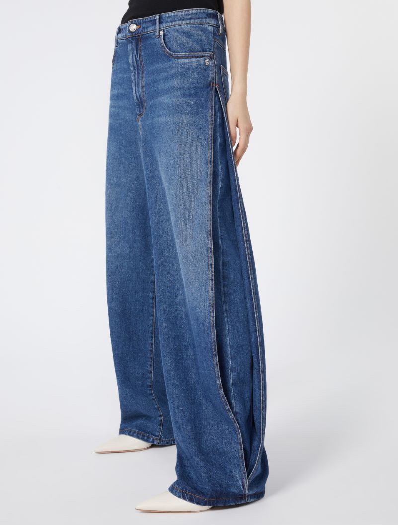 Wide Jeans - MIDNIGHTBLUE - Sportmax - 4