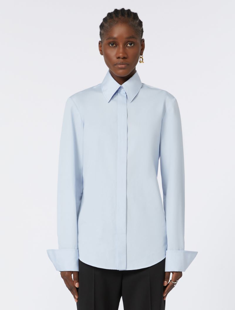 Poplin shirt - SKY BLUE - Sportmax - 4
