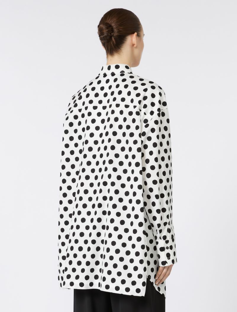 Oversized poplin tunic - WHITE - Sportmax - 3