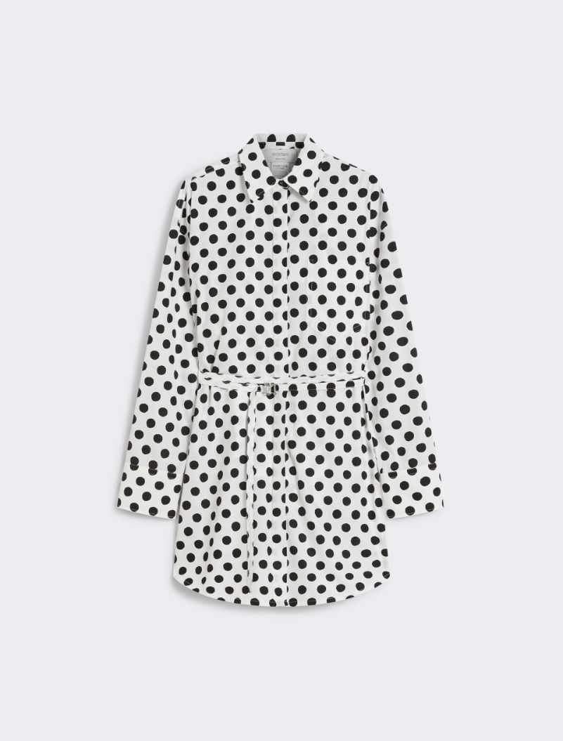 Oversized poplin tunic - WHITE - Sportmax - 7