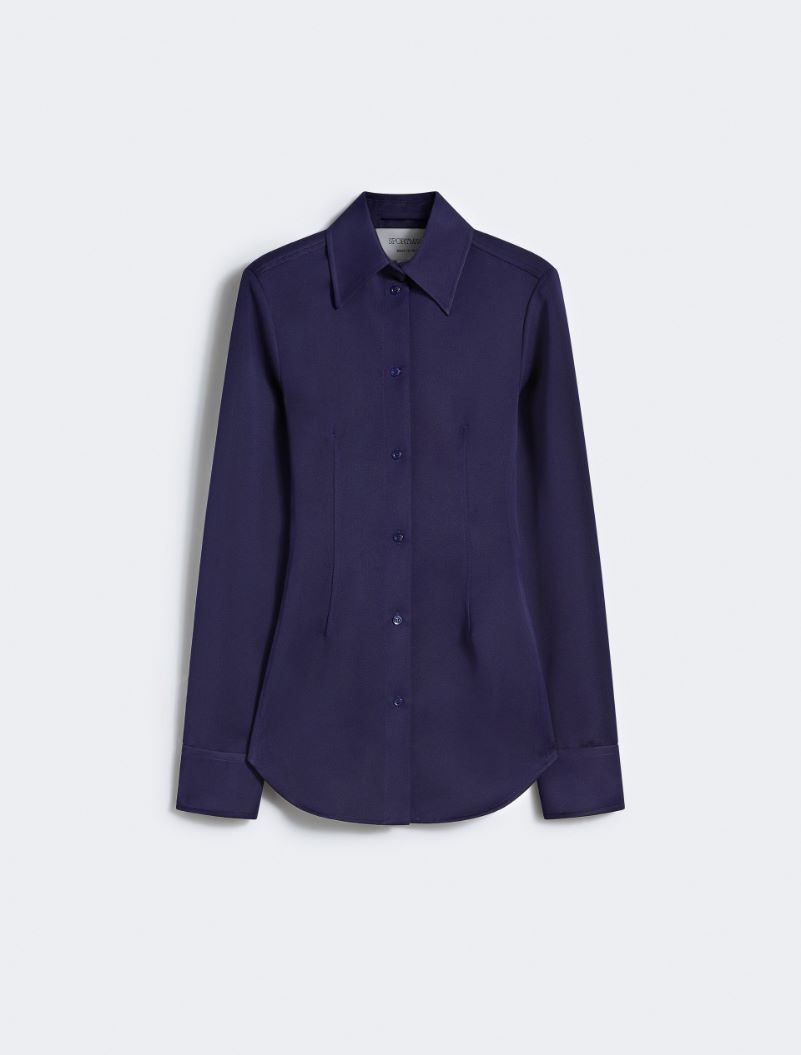 Fitted shirt - DARK VIOLET - Sportmax - 5
