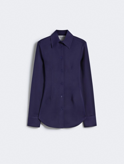 Fitted shirt - DARK VIOLET - Sportmax