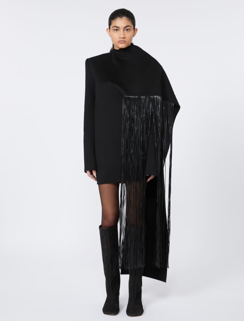 Fringed mini dress - RUNWAY - BLACK - Sportmax - 2