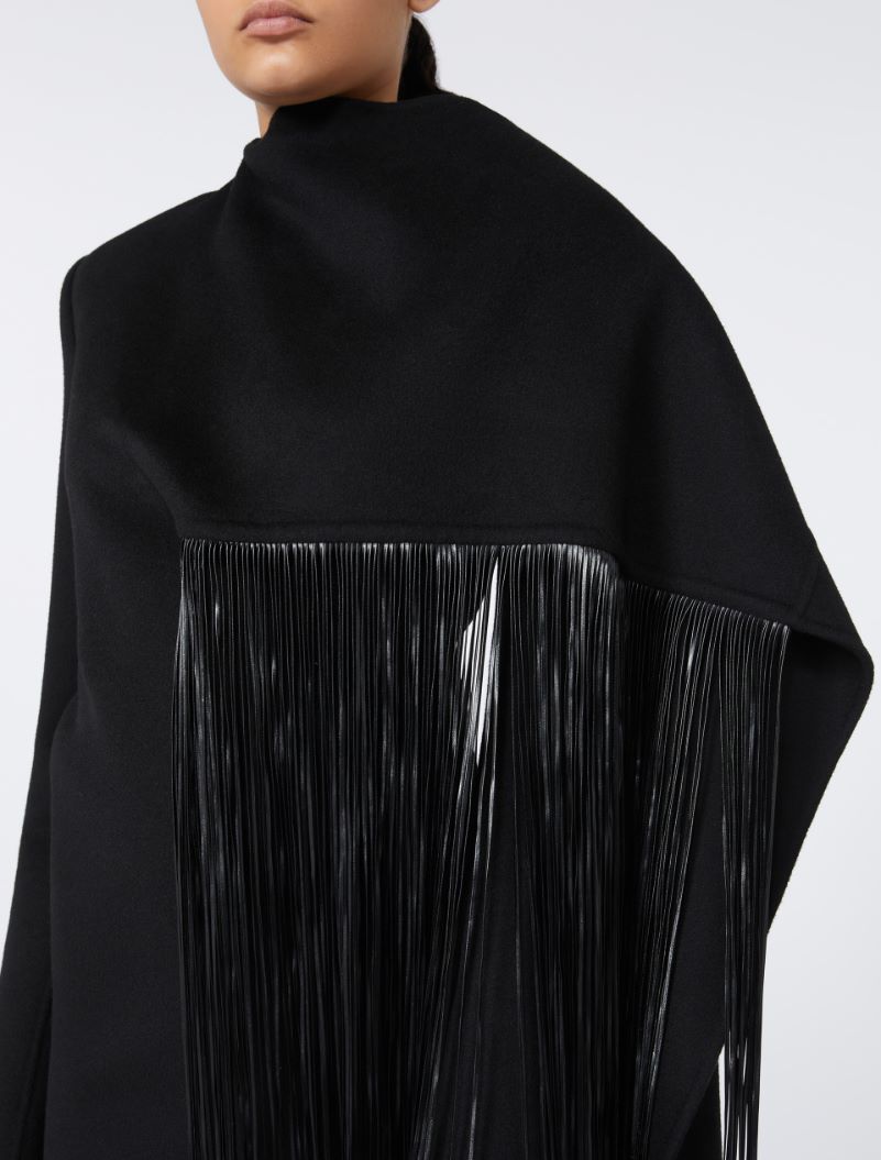 Fringed mini dress - RUNWAY - BLACK - Sportmax - 4