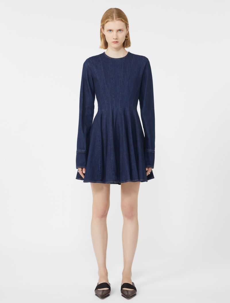 Blue denim mini dress - MIDNIGHTBLUE - Sportmax - 2