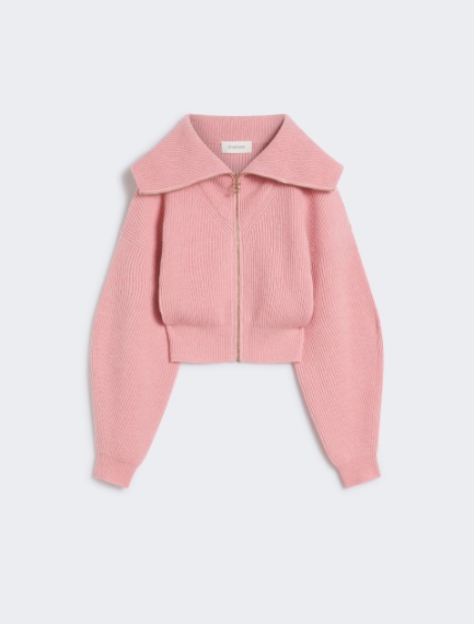 Cashmere-blend cardigan - PINK - Sportmax