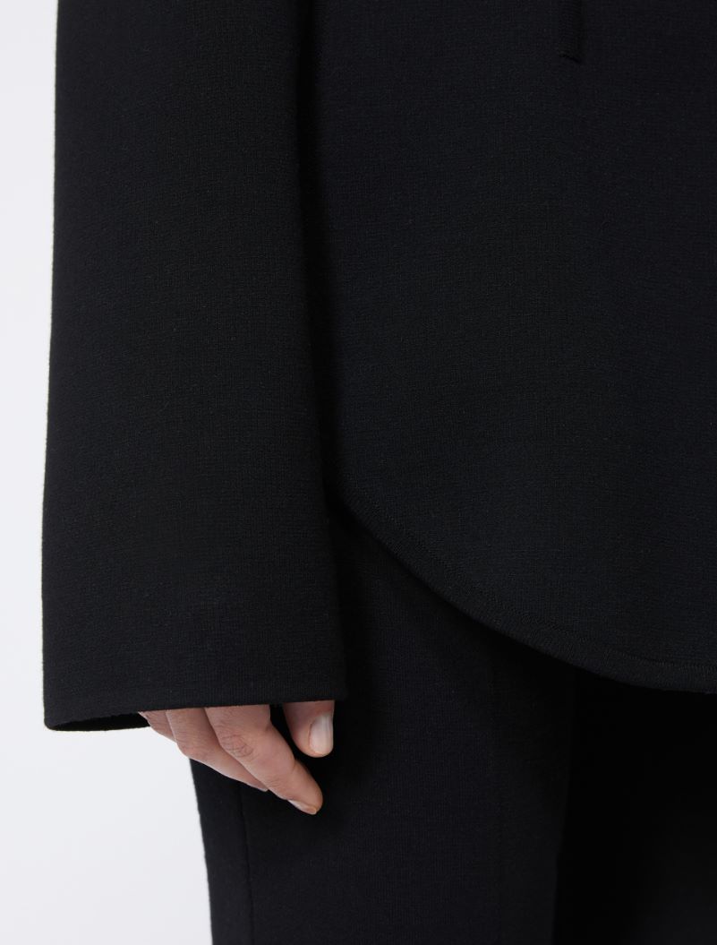 Viscose knit shirt - RUNWAY - BLACK - Sportmax - 6